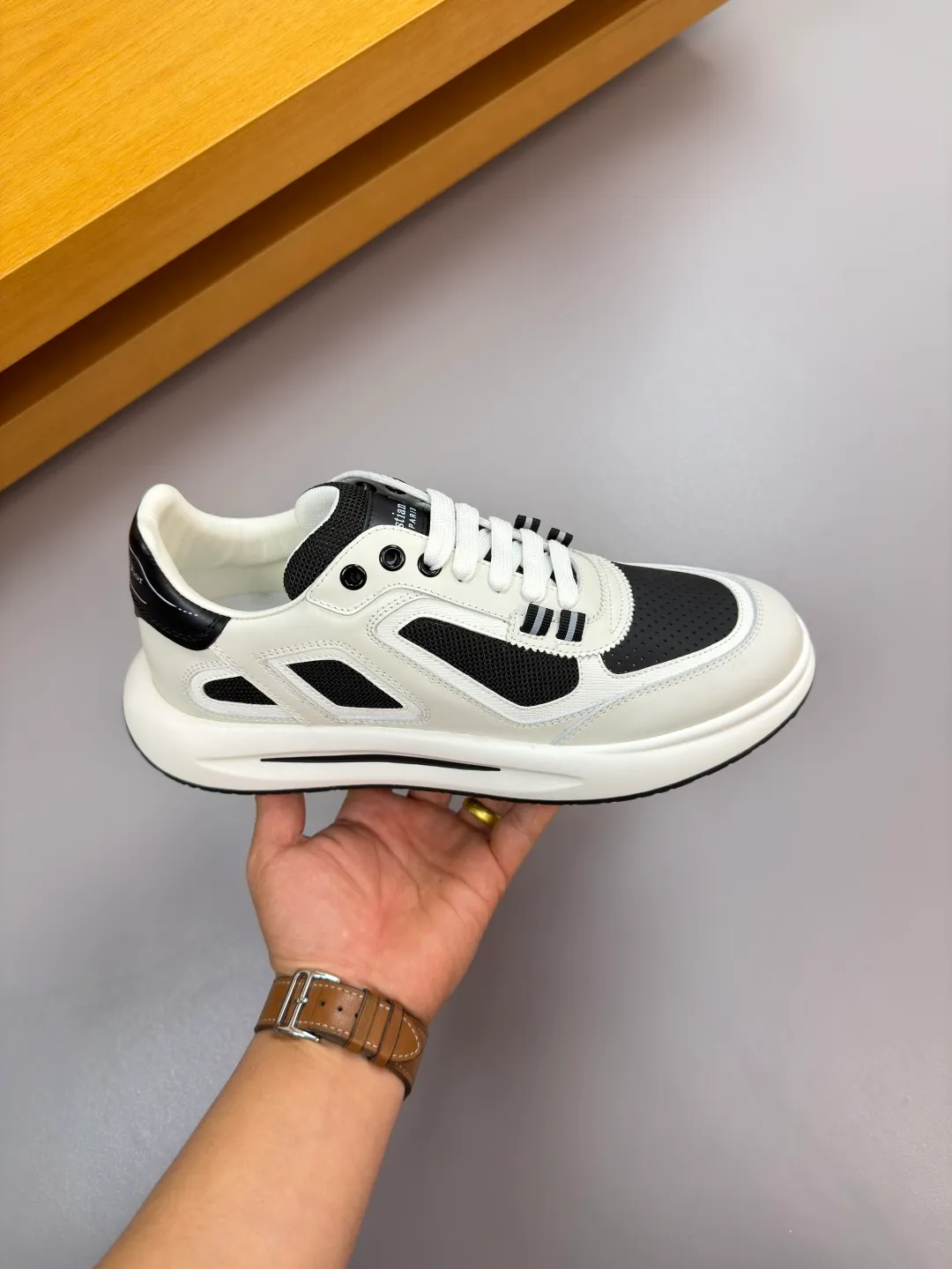 [Dior] Dior P780 men's shoes 💰 - High-end quality original order·Casual sports shoes - Upper: 🔝Nappa calfskin, perforated calfskin, brand high mercerized canvas, tongue. Heel. Silk screen high frequency brand logo - Inner: water-dyed cowhide, foot pad; brand canvas - Outsole: ultra-light TPU. Rubber foam; two-color molded outsole -Ultra-high quality control·Fine workmanship: outstanding (high-end·nobility·grade) -Size: 39-44 (38, 45, can be customized)·DR0181